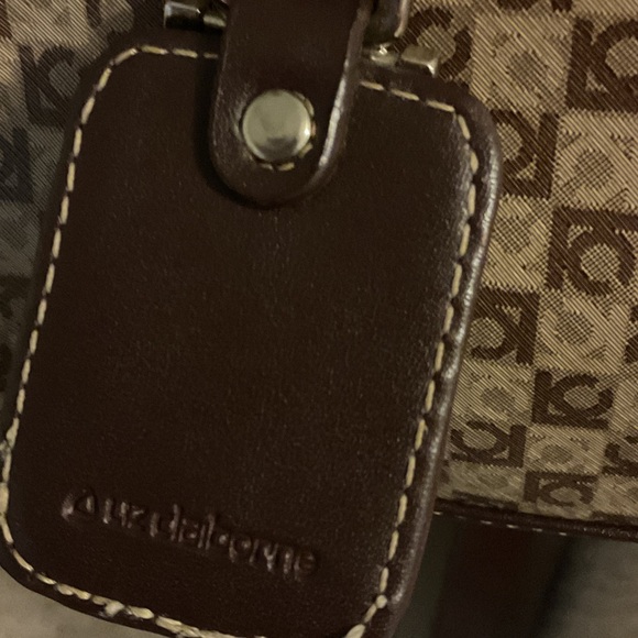 Liz Claiborne Brown Patterned Shoulder Bag - Picture 2 of 12